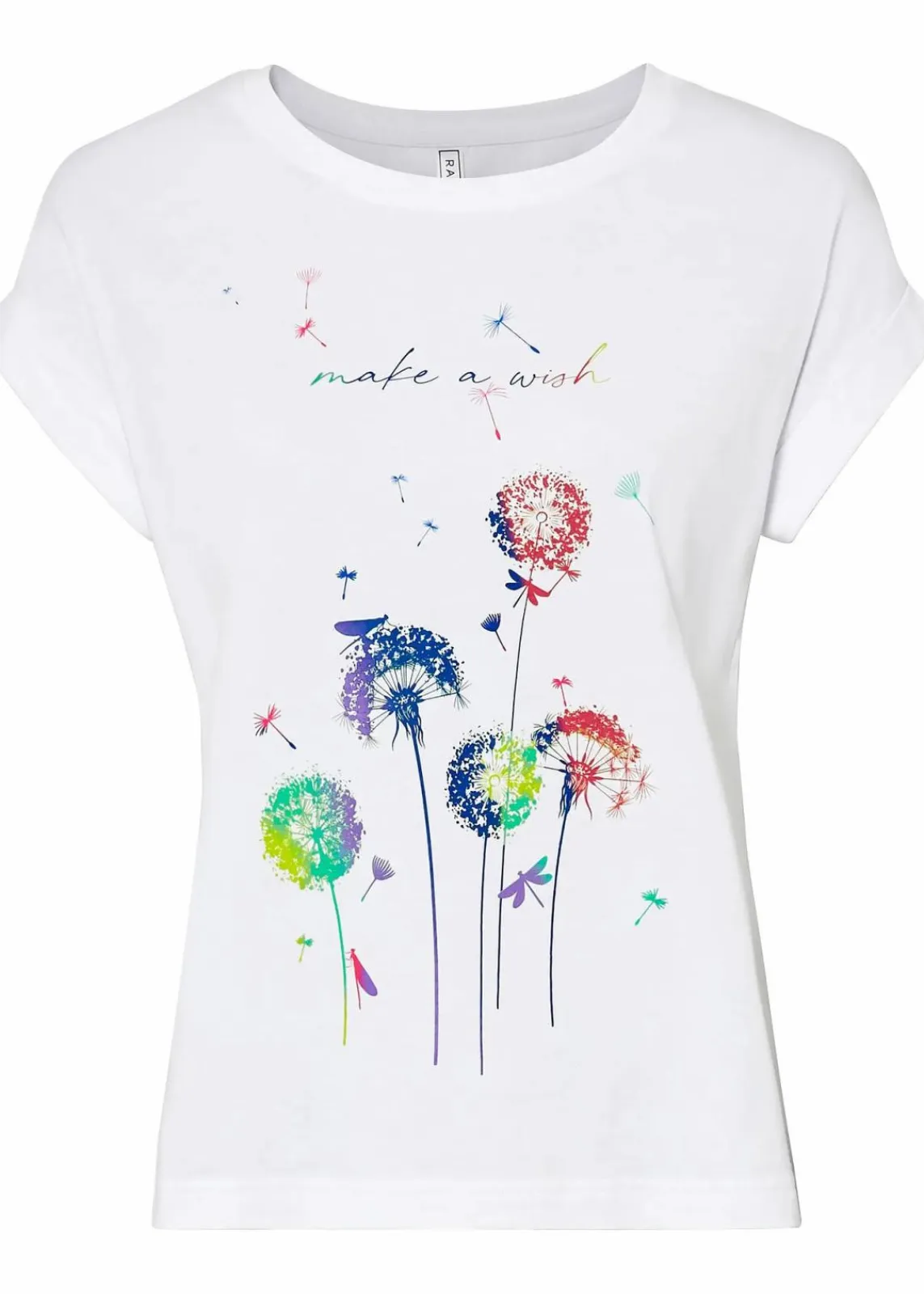 bonprix Shirts & Tops^Shirt mit Pusteblumen weiß bedruckt