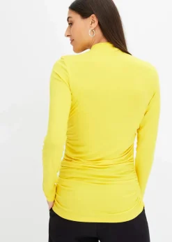 bonprix Shirts & Tops^Shirt mit Raffung narzissengelb