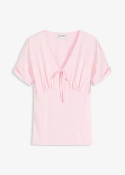 bonprix Shirts & Tops^Shirt mit Raffung kristallrosa