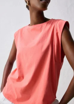 bonprix Premium|Shirts & Tops^Shirt mit Seidenanteil helllachs