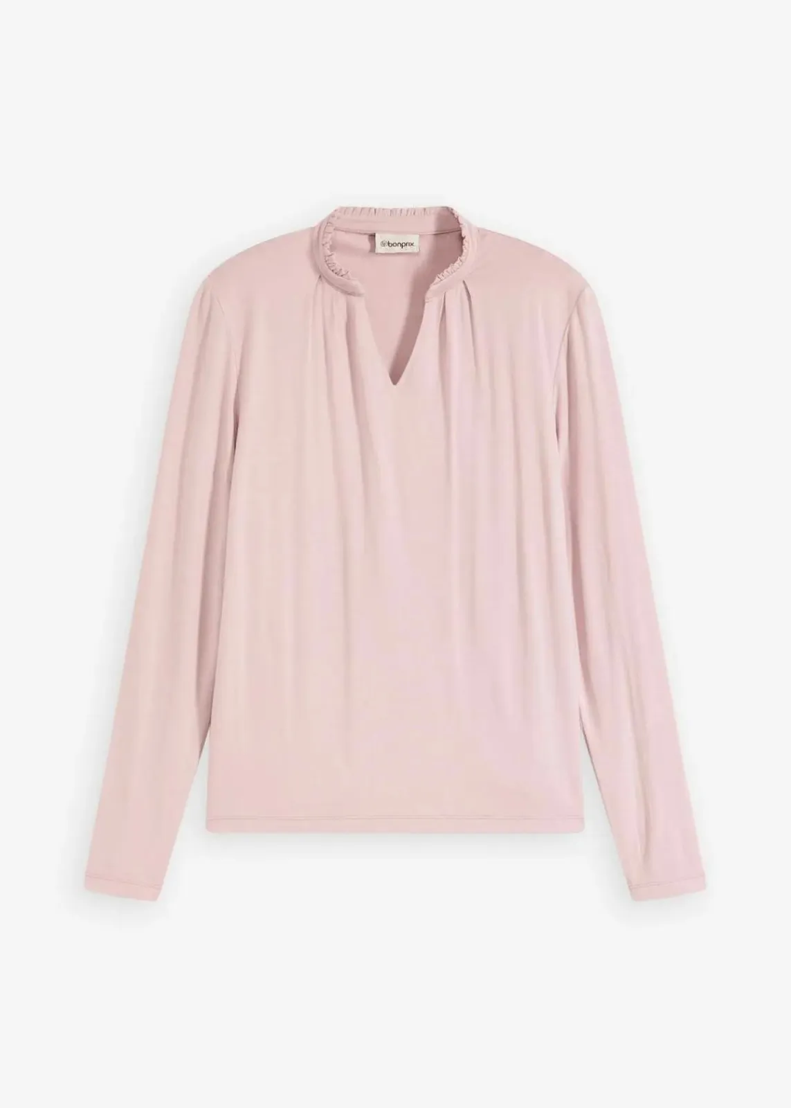 bonprix Shirts & Tops^Shirt mit Stehkragen mattrosa