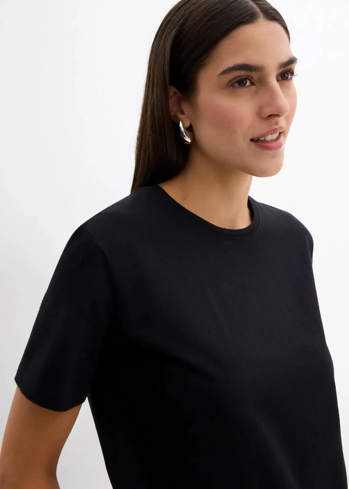 bonprix Shirts & Tops^Shirtbluse mit Bindedetail schwarz