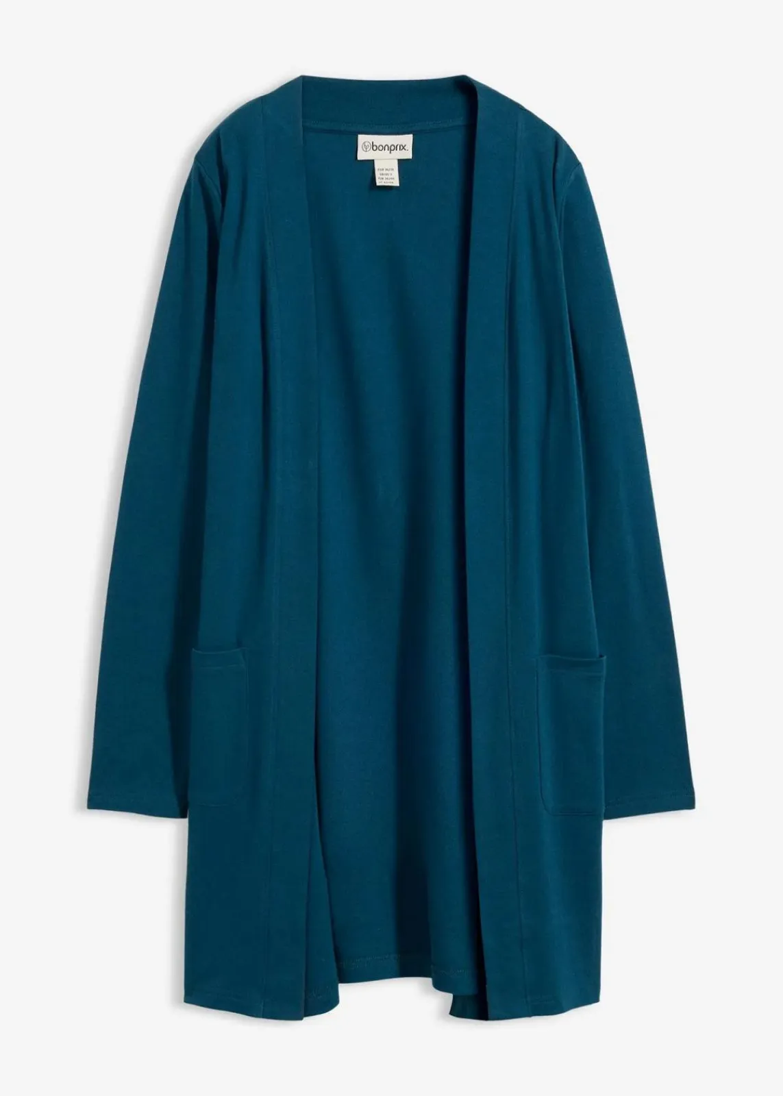 bonprix Shirts & Tops|Basics^Shirtjacke blaupetrol
