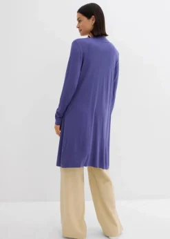bonprix Shirts & Tops|Basics^Shirtjacke aus softem Viskose-Mix dunkelpazifik