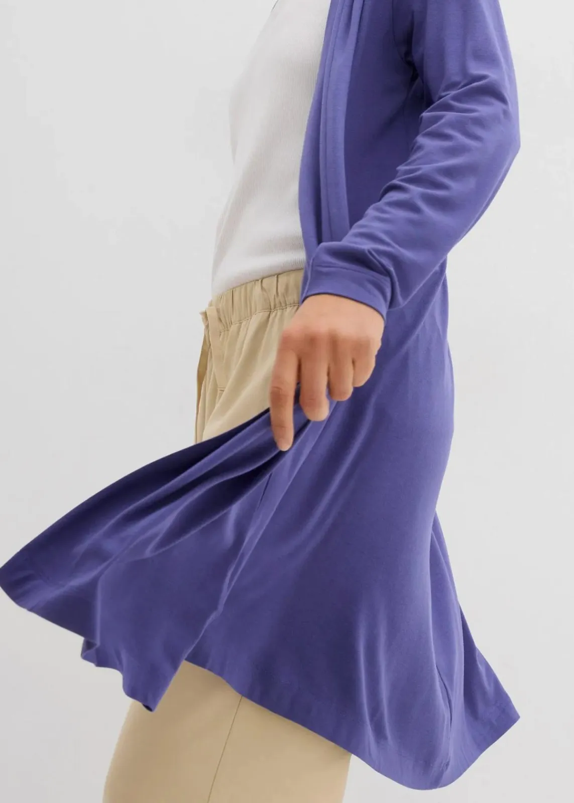 bonprix Shirts & Tops|Basics^Shirtjacke aus softem Viskose-Mix dunkelpazifik