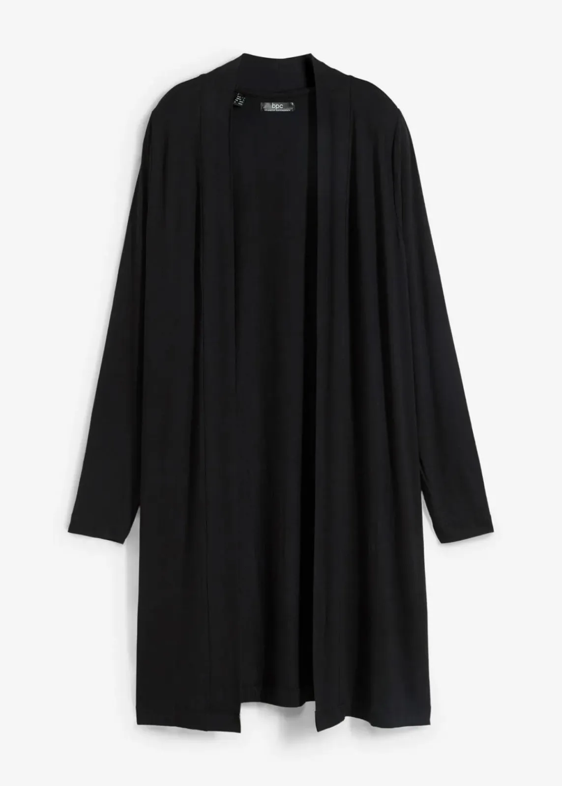bonprix Bekleidung·Röcke|Nachhaltigere Materialien^Shirtjacke aus softem Viskose-Mix schwarz