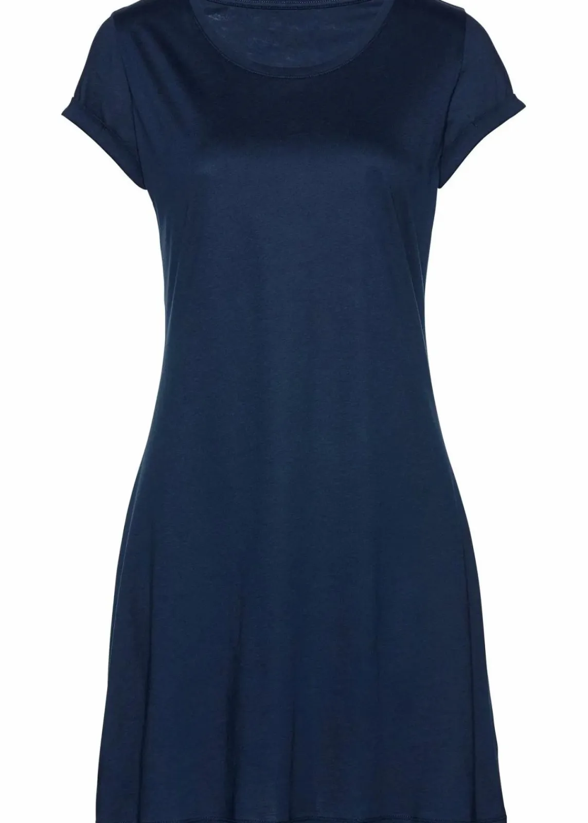 bonprix Nachhaltigere Materialien|Kleider^Shirtkleid aus reiner Bio-Baumwolle dunkelblau