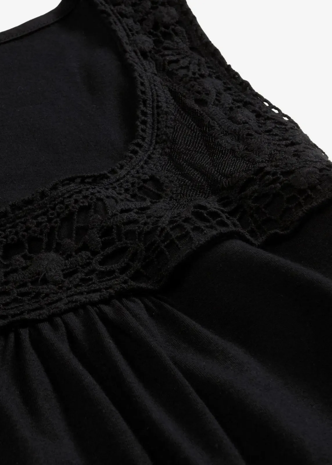 bonprix Kleider|Nachhaltigere Materialien^Shirtkleid aus reiner Bio-Baumwolle schwarz