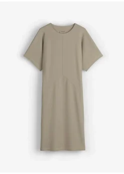 bonprix Bekleidung·Pullover & Strickjacken|Kleider^Shirtkleid aus reiner Bio-Baumwolle new khaki