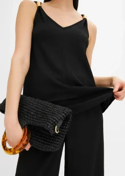 bonprix Shirts & Tops|Nachhaltigere Materialien^Shirt-Top schwarz