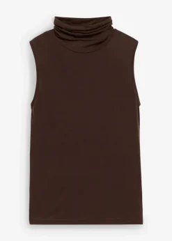 bonprix Shirts & Tops^Shirttop aus weichem Woll-Mix dunkelbraun