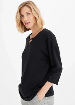 bonprix Shirts & Tops^Shirt-Tunika schwarz