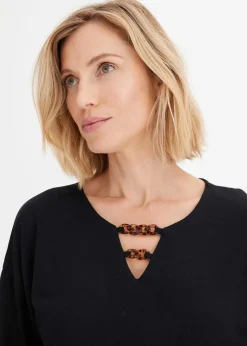 bonprix Shirts & Tops^Shirt-Tunika schwarz