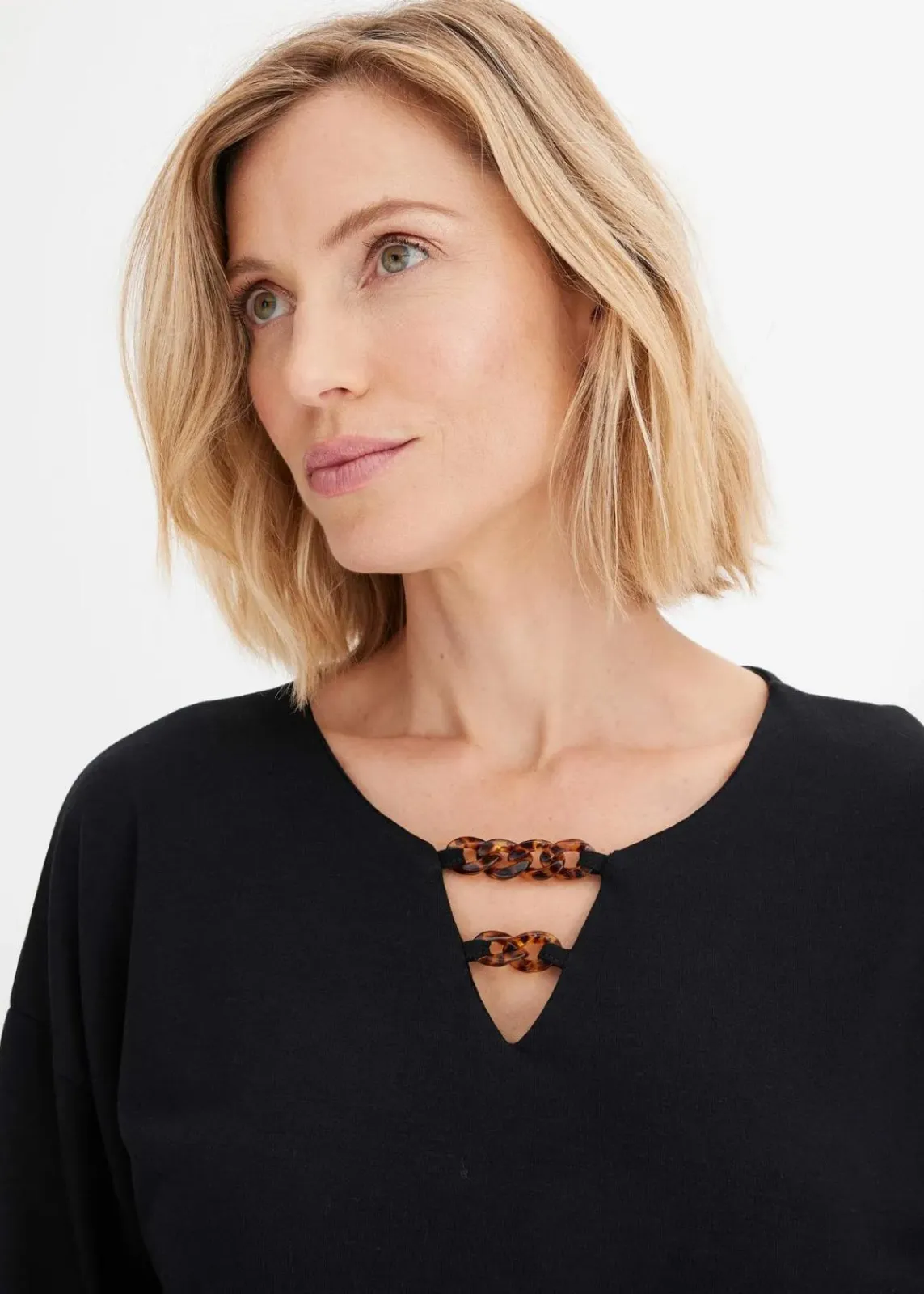 bonprix Shirts & Tops^Shirt-Tunika schwarz