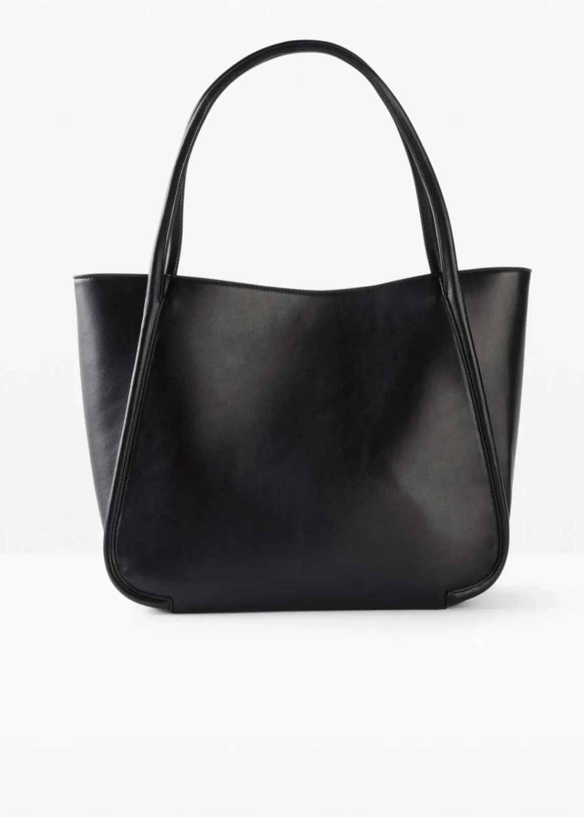 bonprix Taschen^Shopper mit runder Paspelierung und großer Innentasche schwarz