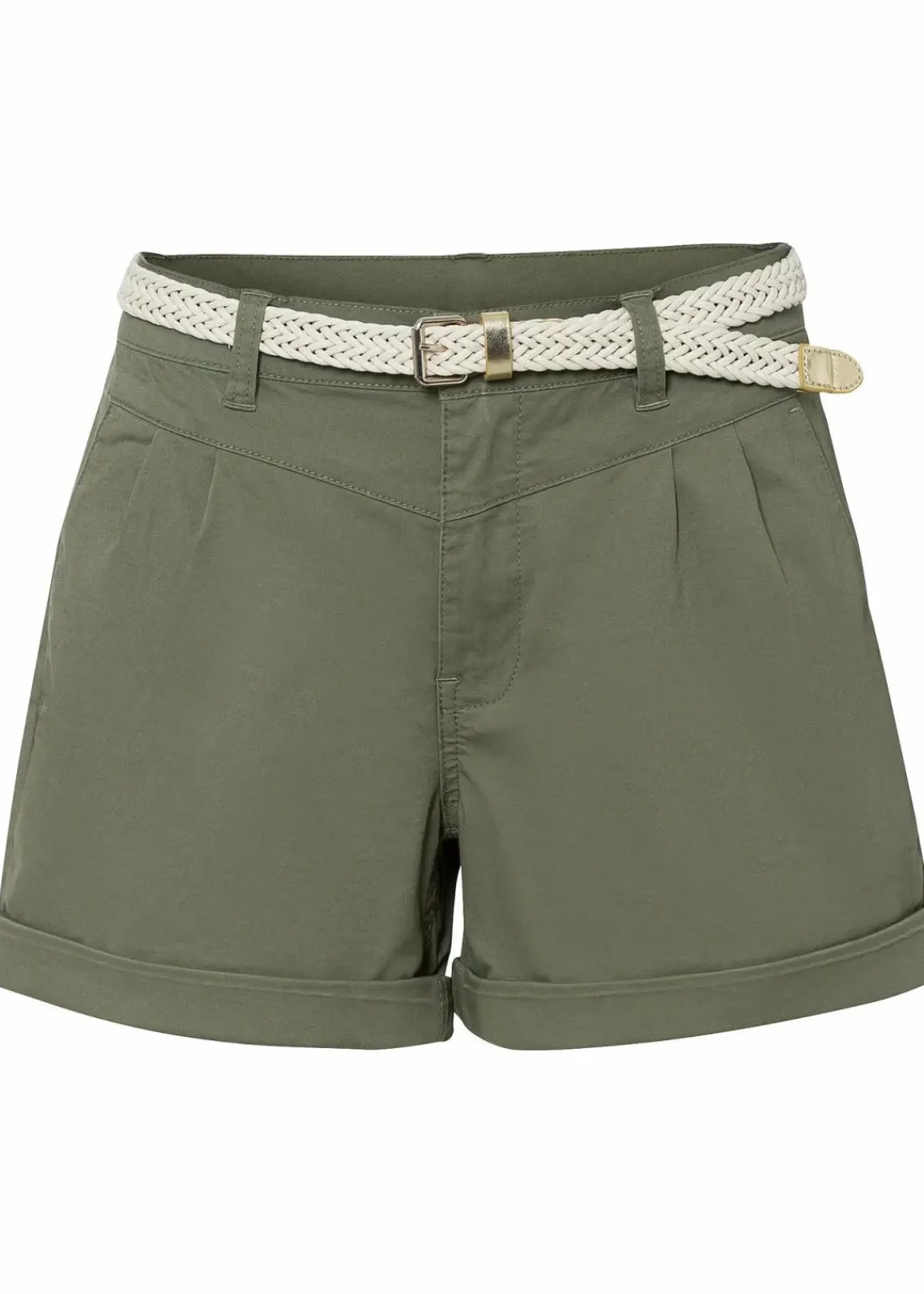 bonprix Bekleidung·Outdoorbekleidung|Bekleidung·Kleider^Shorts aus Baumwolle oliv
