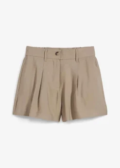 bonprix Bekleidung·Outdoorbekleidung|Bekleidung·Kleider^Shorts aus feiner Viskose helloliv