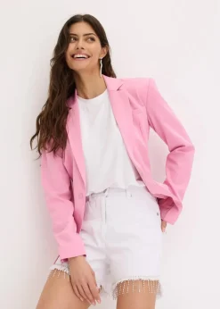 bonprix Shorts|Hosen^Shorts mit Kettendetail weiß