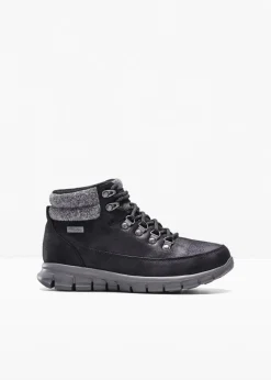 Skechers High Heels|Gefütterte Winterschuhe^Boot schwarz