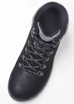Skechers High Heels|Gefütterte Winterschuhe^Boot schwarz