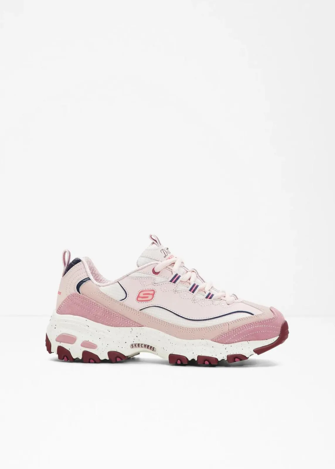 Skechers Sneaker|High Heels^Chunky Sneaker mit Memory Foam rosa