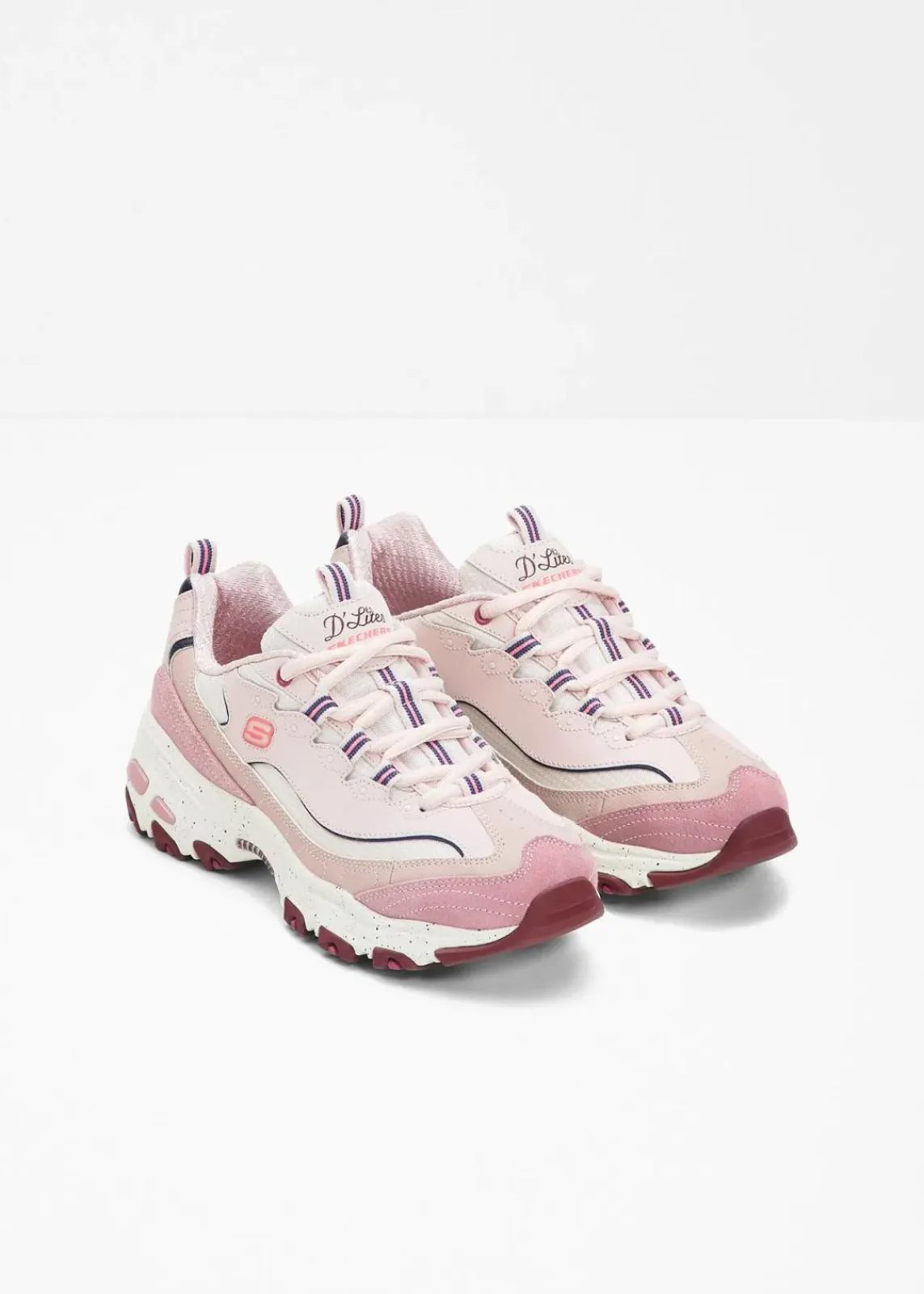 Skechers Sneaker|High Heels^Chunky Sneaker mit Memory Foam rosa