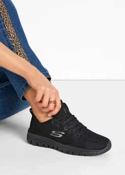Skechers Sneaker|Sport- & Trekkingschuhe^Komfort-Sneaker mit Memory Foam schwarz