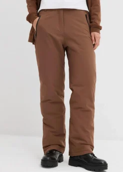 bonprix Bekleidung·Jumpsuits|Bekleidung·Sweat^Ski-Funktionshose, warm wattiert, mit Schneefang hellbraun