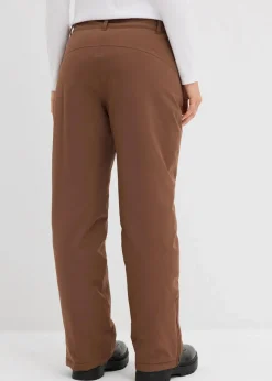 bonprix Bekleidung·Jumpsuits|Bekleidung·Sweat^Ski-Funktionshose, warm wattiert, mit Schneefang hellbraun