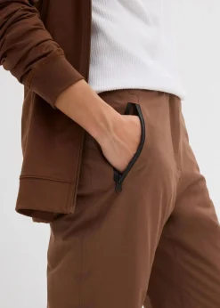 bonprix Bekleidung·Jumpsuits|Bekleidung·Sweat^Ski-Funktionshose, warm wattiert, mit Schneefang hellbraun