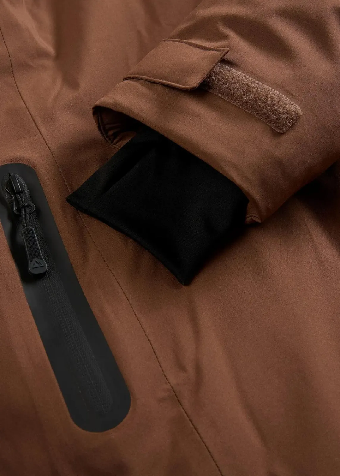 bonprix Bekleidung·Jumpsuits|Bekleidung·Sweat^Skijacke, mit Schneefang hellbraun