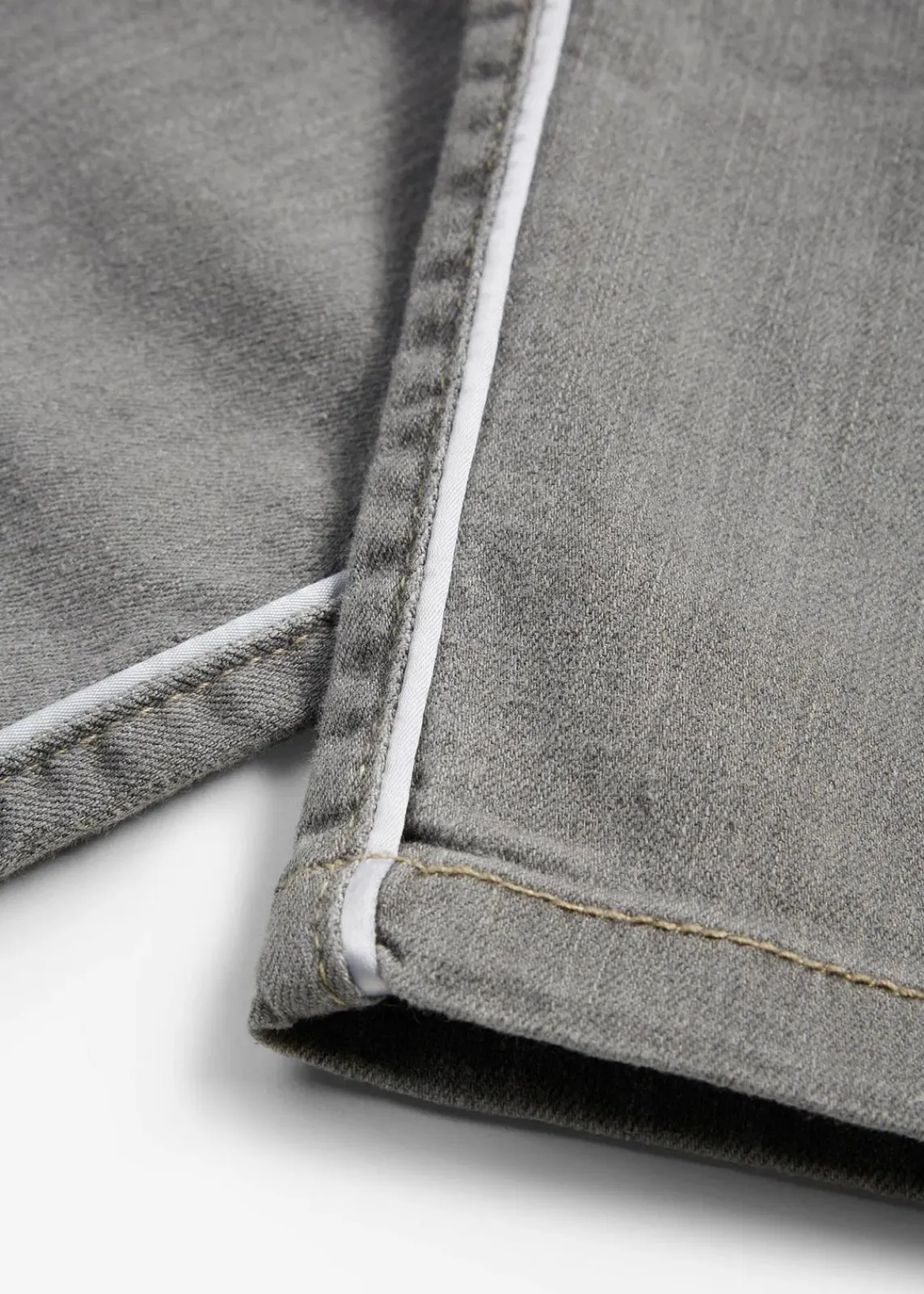 bonprix Jeans|Kurzgrößen^Skinny-Jeans High Waist, 7/8 Komfort-Stretch hellgrau denim