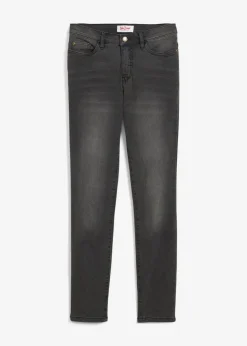 bonprix Jeans|Bekleidung·Shirts & Tops^Slim Jeans High Waist, Shaping schwarz used