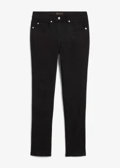 bonprix Kurzgrößen|Bekleidung·Shirts & Tops^Slim-Fit-Jeans Mid Waist, Super Stretch black stone