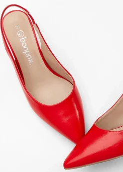 bonprix Pumps^Slingpumps mit schmalem Absatz rot