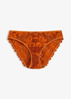 bonprix Wäsche·Dessous|Wäsche·Höschen^Slip aus zarter Spitze bronze