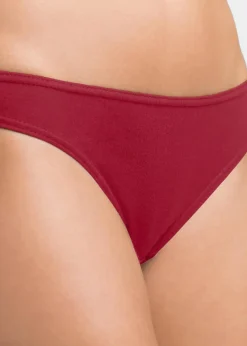 bonprix Höschen|Baumwollunterwäsche^Slip (10er Pack) bunt + fuchsia