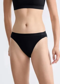 Sloggi Wäsche·Baumwollunterwäsche|Wäsche·Höschen^GO Casual High leg Slip (2er Pack) 2x schwarz