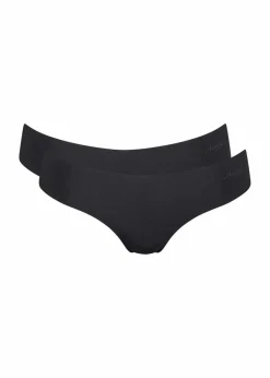 Sloggi Wäsche·Höschen|Sloggi^ZERO Microfibre 2.0 Hipstring (2er Pack) 2x schwarz