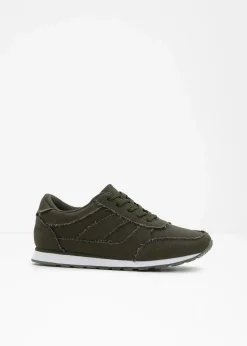 bonprix Sneaker^Sneaker dunkeloliv