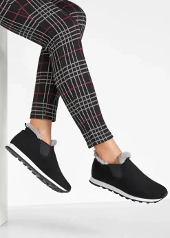 bonprix Sneaker|Schuhe & Accessoires In Spezialgrößen·Elastischer Schaft^Sneaker schwarz