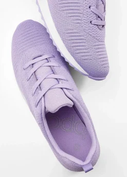 bonprix Sport- & Trekkingschuhe|Sneaker^Sneaker aus Soft-Material hellviolett