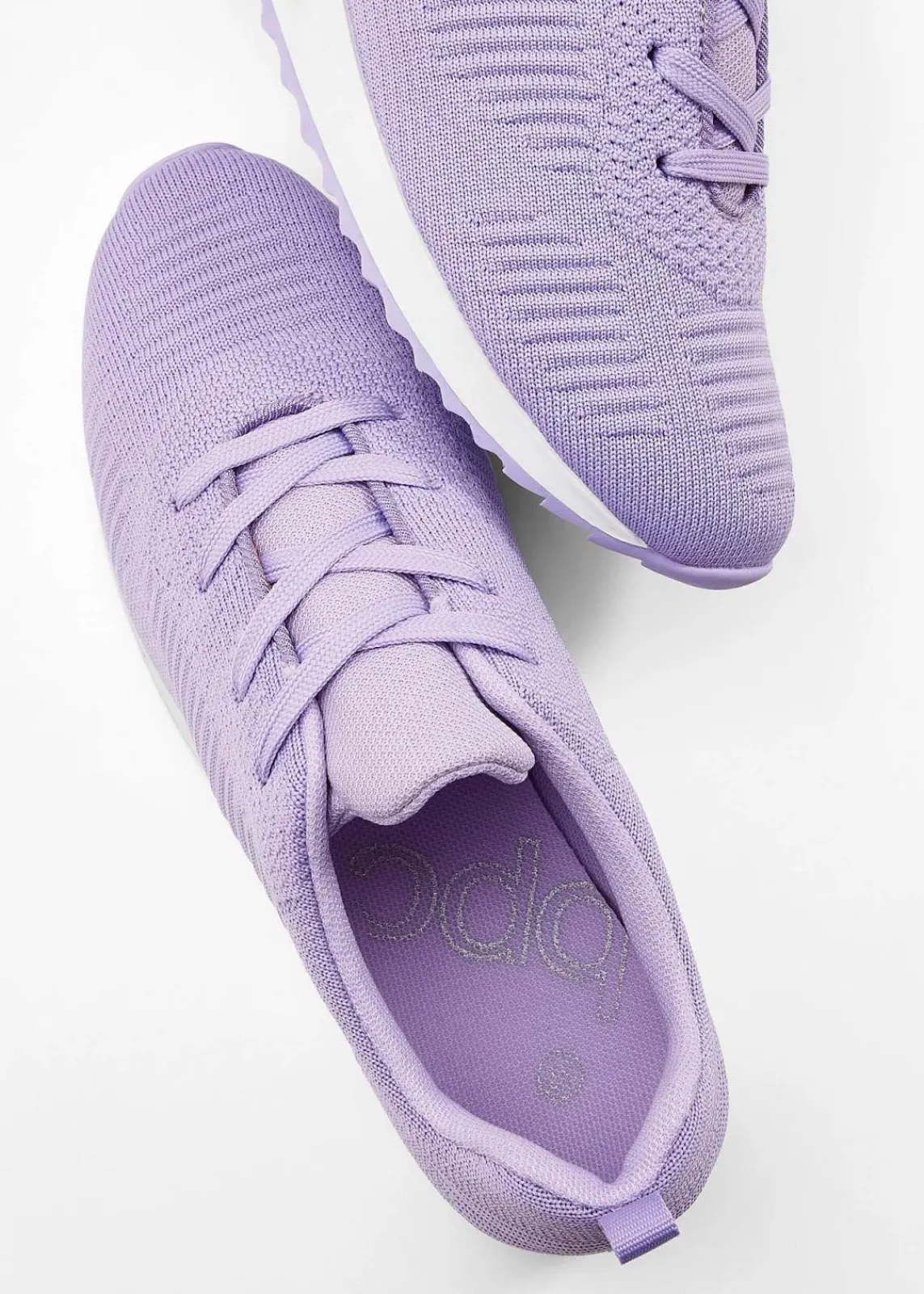 bonprix Sport- & Trekkingschuhe|Sneaker^Sneaker aus Soft-Material hellviolett