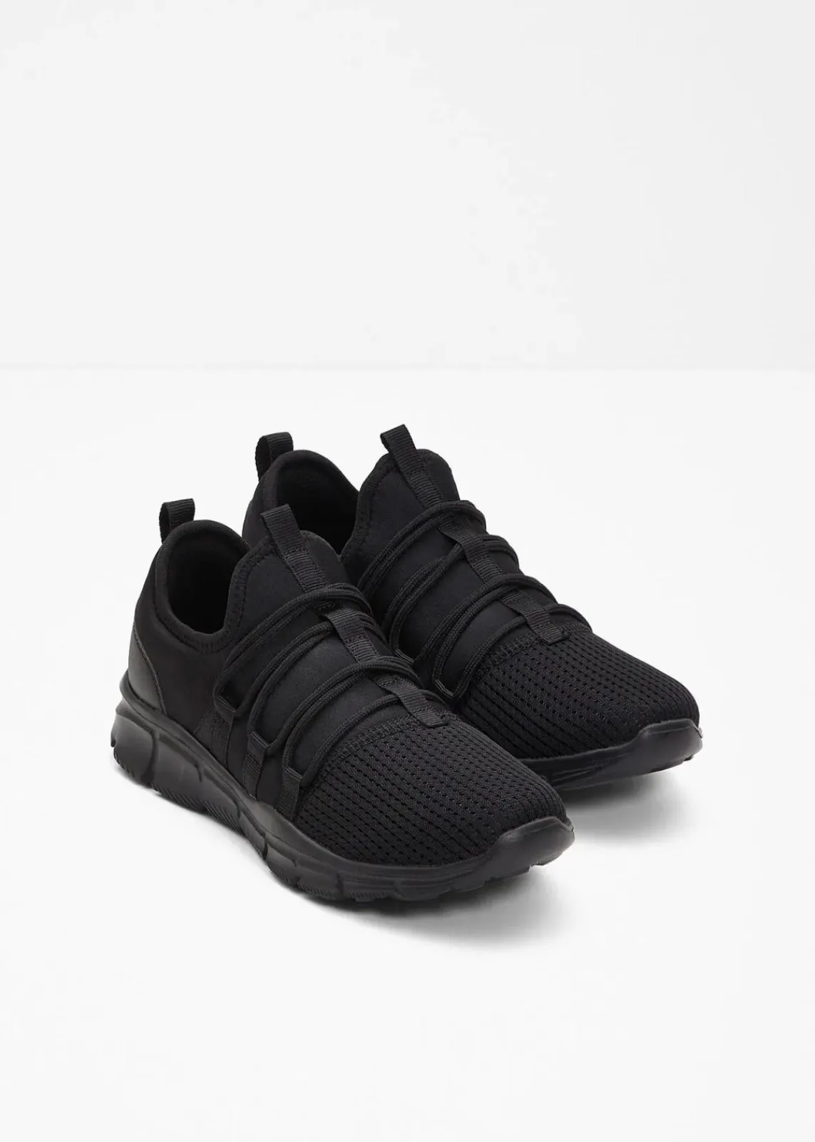 bonprix Sport- & Trekkingschuhe|Sneaker^Sneaker aus Soft-Material schwarz