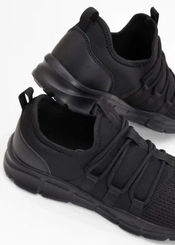 bonprix Sport- & Trekkingschuhe|Sneaker^Sneaker aus Soft-Material schwarz