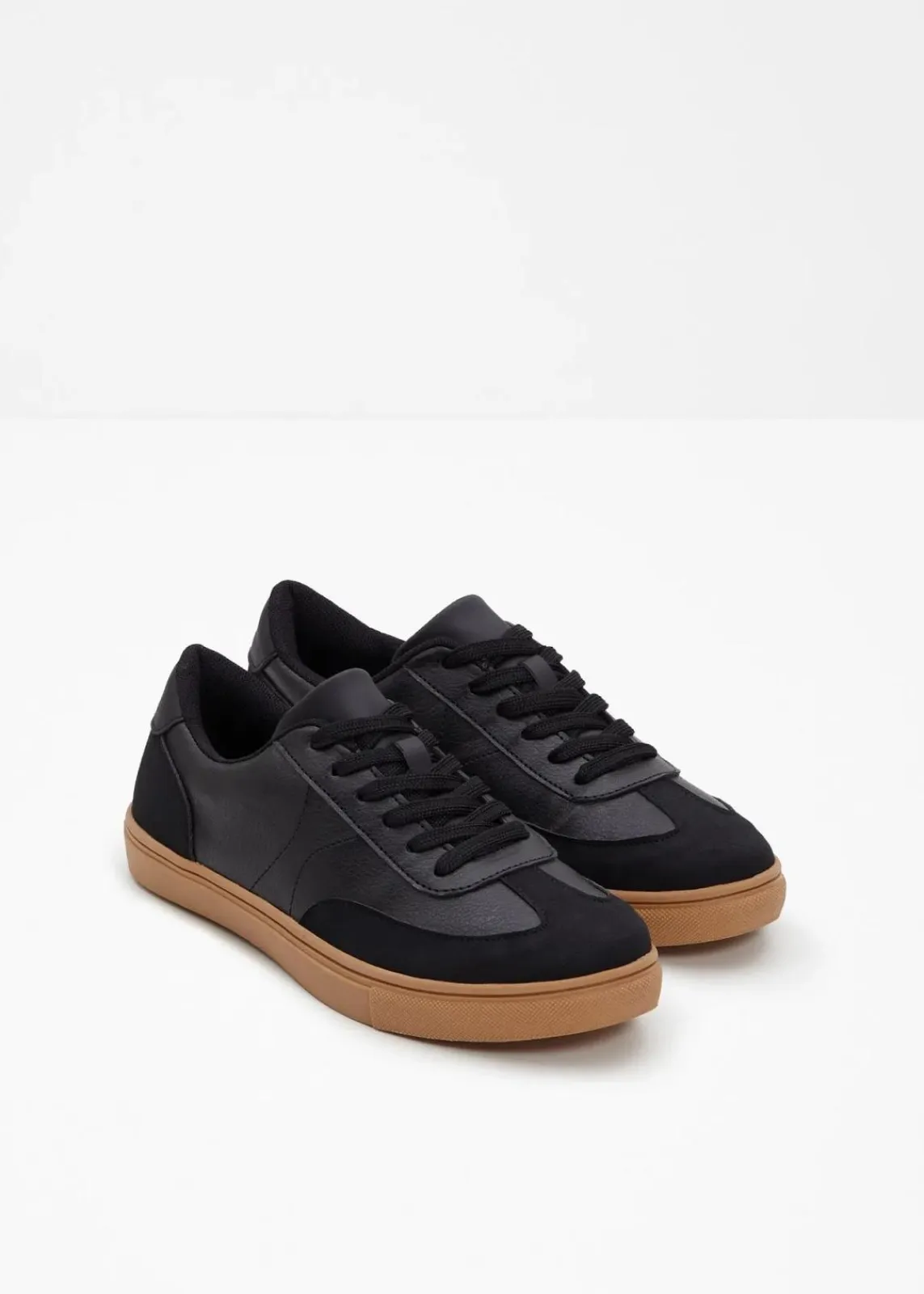 bonprix Sneaker|Sport- & Trekkingschuhe^Sneaker im Retrolook schwarz