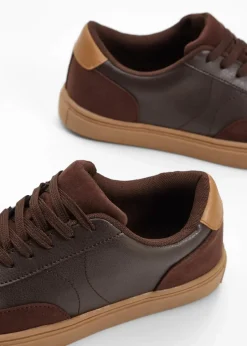 bonprix Sneaker|Sport- & Trekkingschuhe^Sneaker im Retrolook dunkelbraun