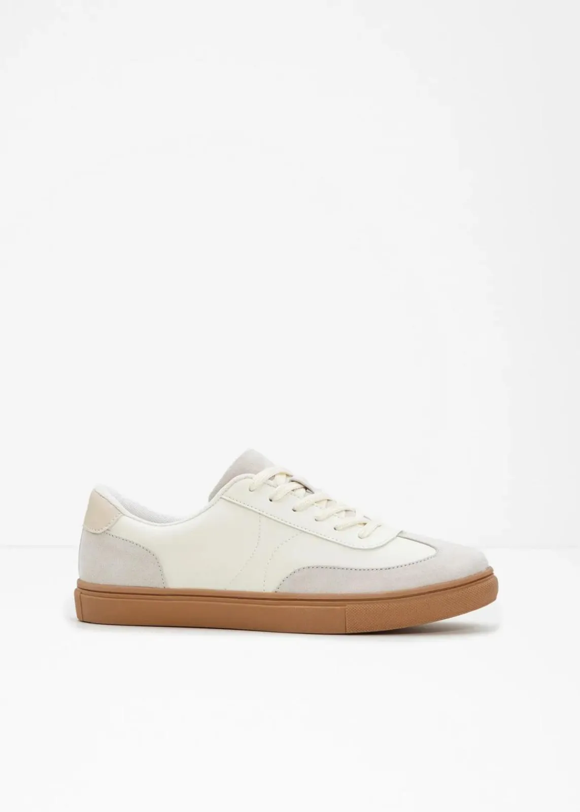bonprix Sport- & Trekkingschuhe|Sneaker^Sneaker im Retrolook wollweiß