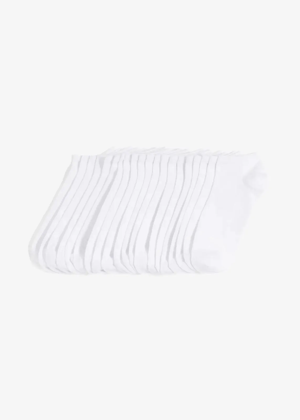 bonprix Nachhaltigere Materialien|Socken & Strumpfhosen^Sneakersocken mit Bio-Baumwolle (20er Pack) weiß