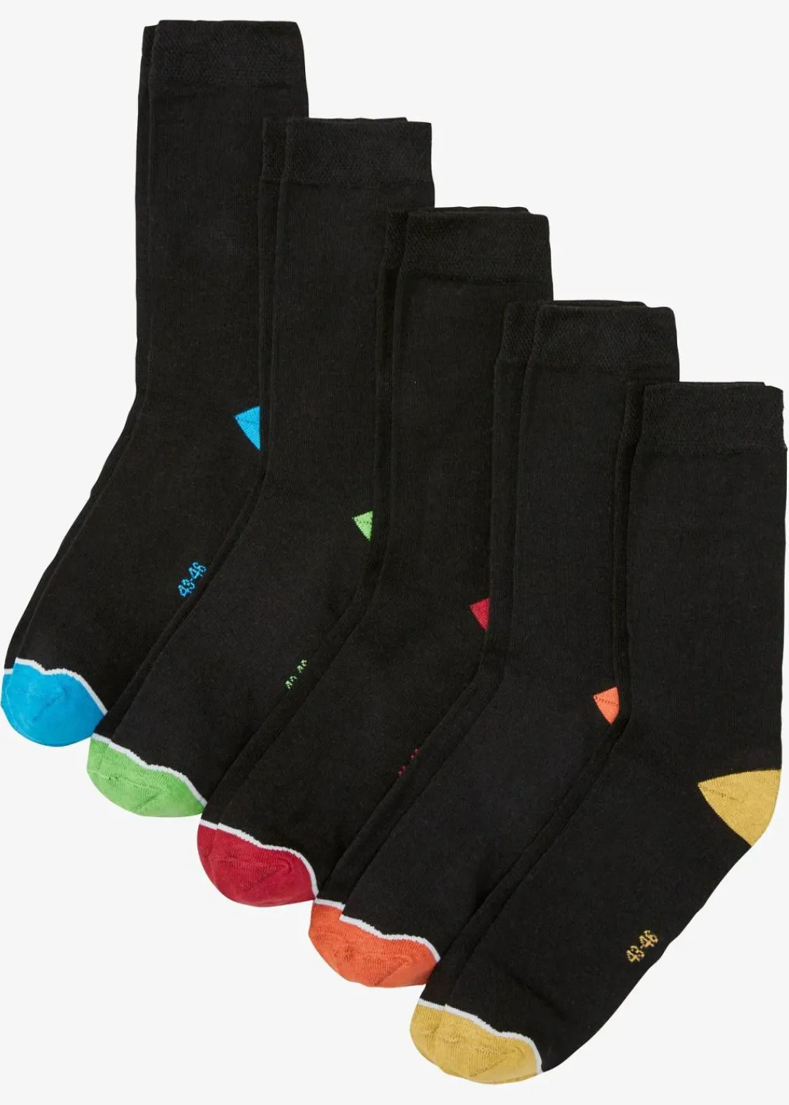 bonprix Nachhaltigere Materialien|Socken & Strumpfhosen^Socken mit Bio-Baumwolle (5er Pack) schwarz